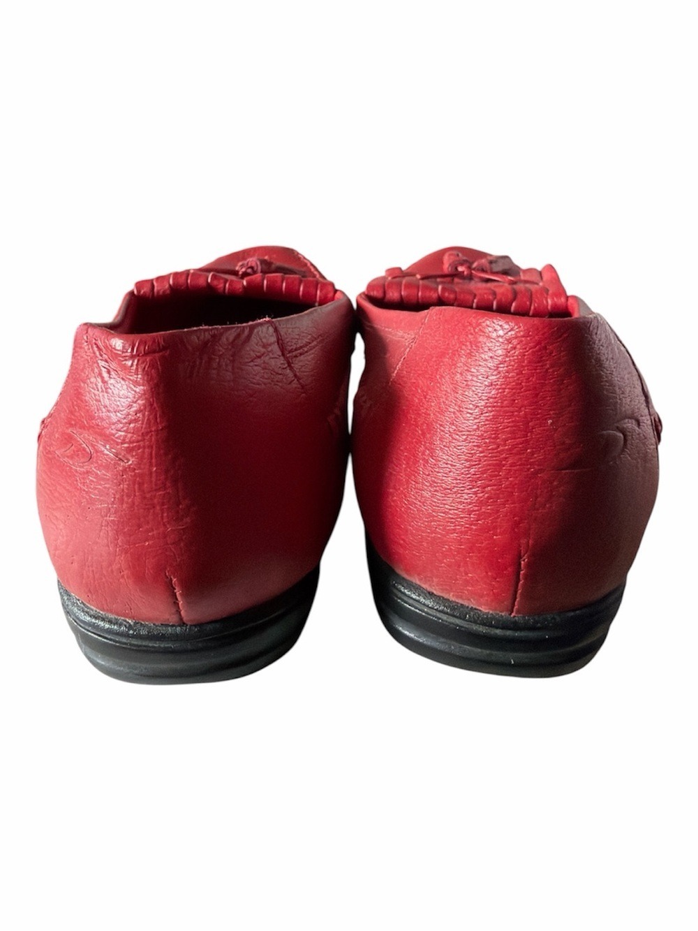 Dr. Scholl's Red Tassel Moccasin Loafer - Picture 4 of 9
